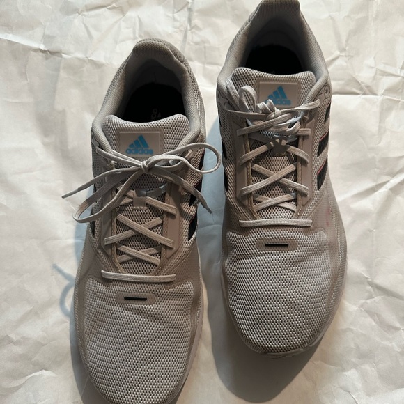 Adidas Men's Light Gray Athletic Shoes - Picture 8 of 15